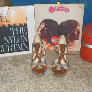 💋 2/20 Sale Vintage open toe heeled sandal